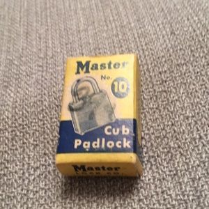 Master Lock Cub Padlock Small with Two Keys